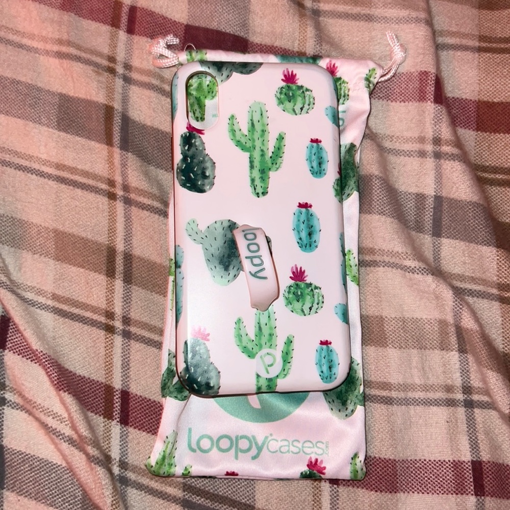 Cactus loopy case with sleeve case cover